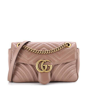 Gucci Gg Marmont Flap Bag Matelasse #215023G21B